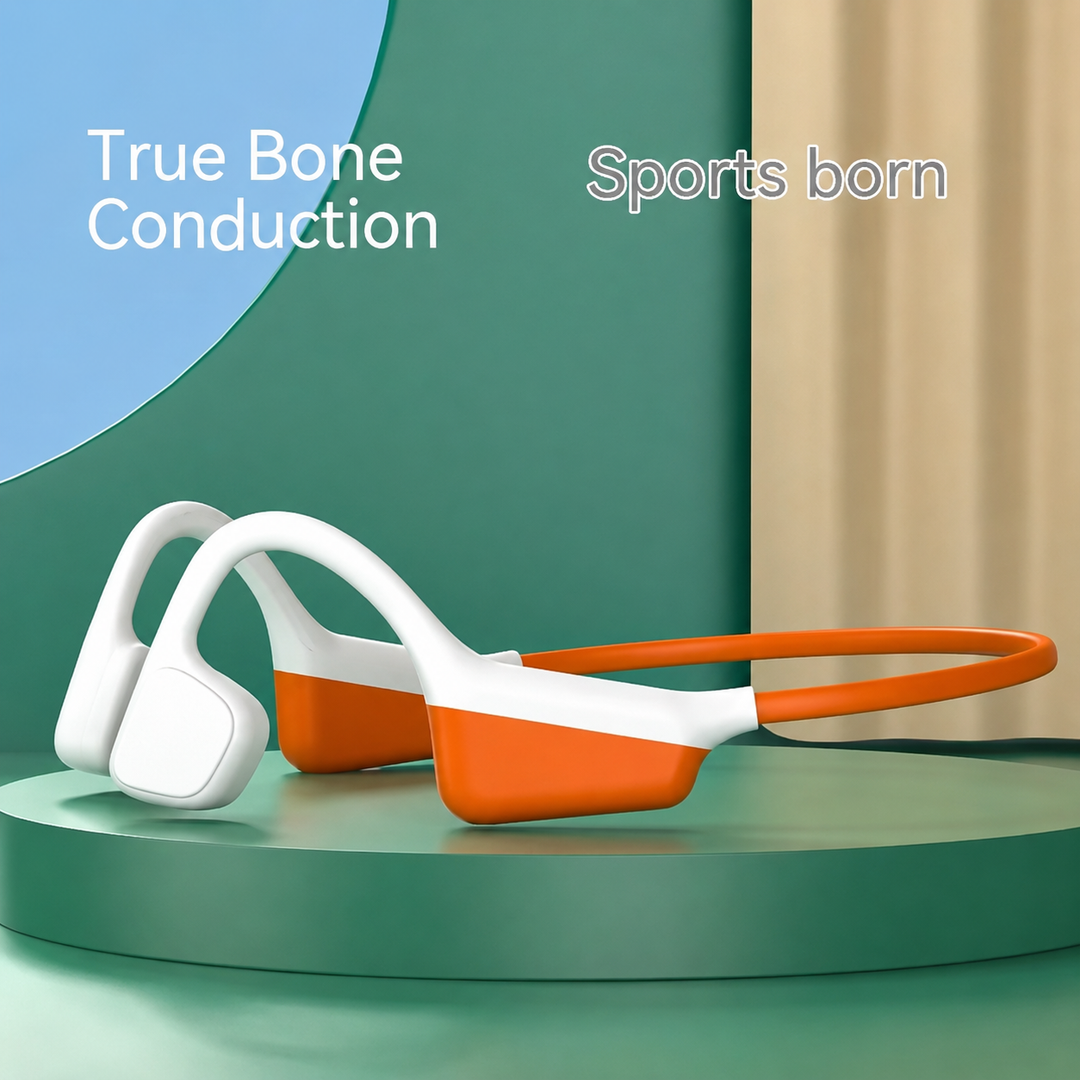 Sports Earbuds | Open-Ear Hooks On A Flexible Neckband