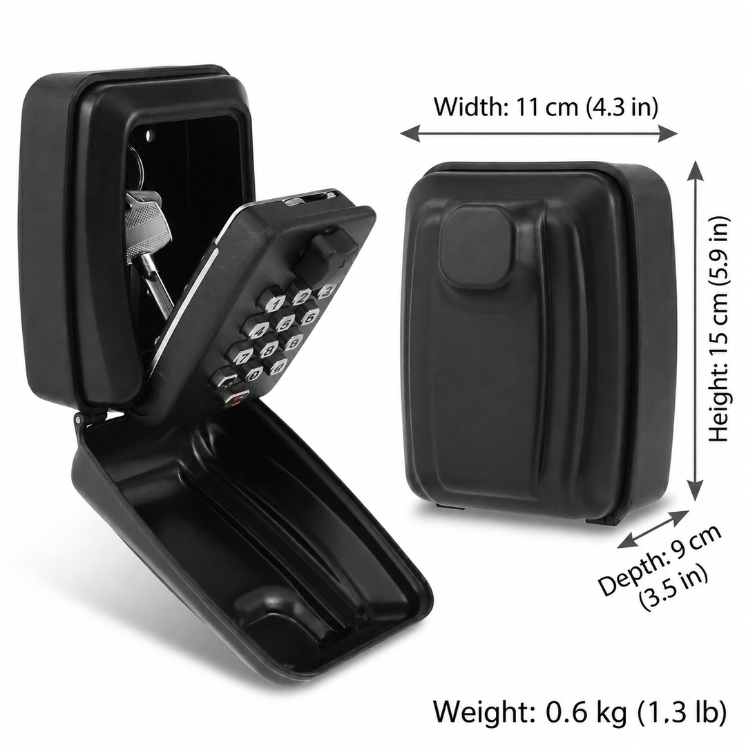 Key Safe | Wall Mounted Combination Box For Outdoors