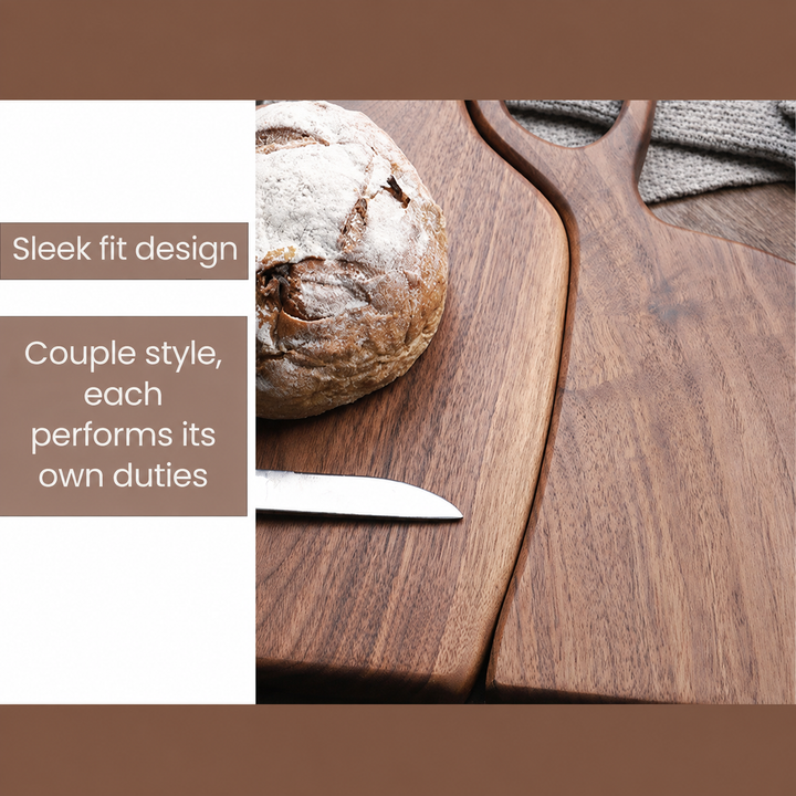 Walnut Chopping Board | Double-Sided Serving Paddle