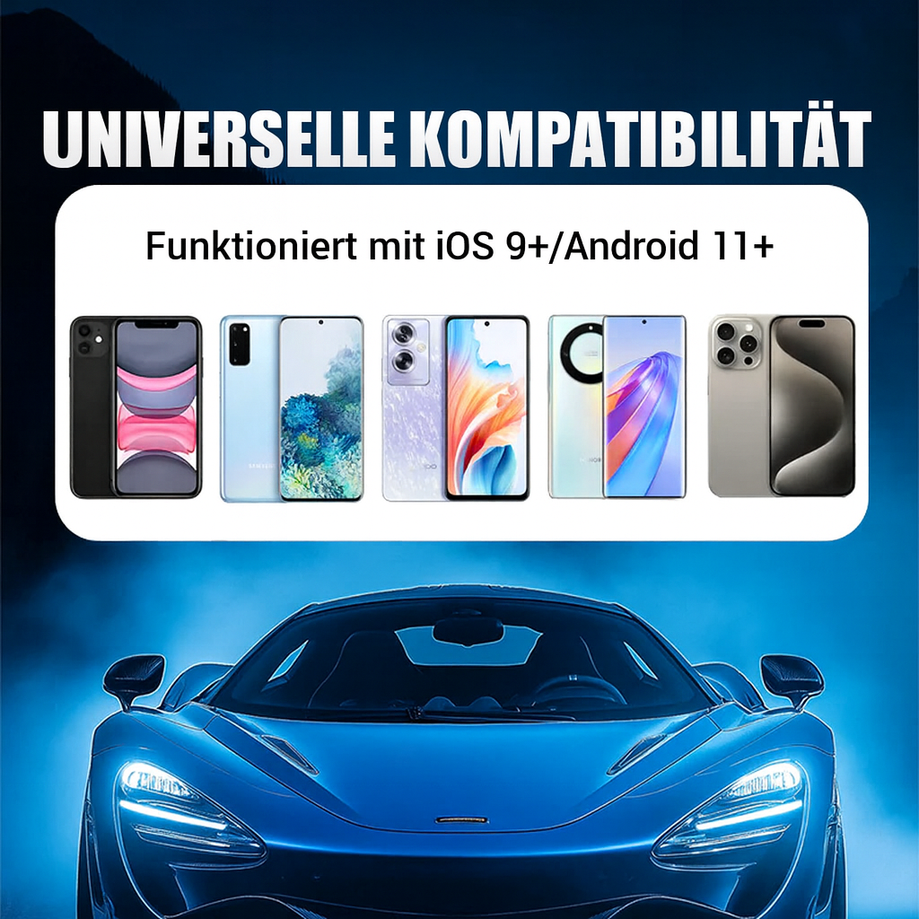 Wireless CarPlay &amp; Android Auto Adapter | Bluetooth 5.0 &amp; WiFi Connection | Plug-In Setup for Hands-Free Driving 7