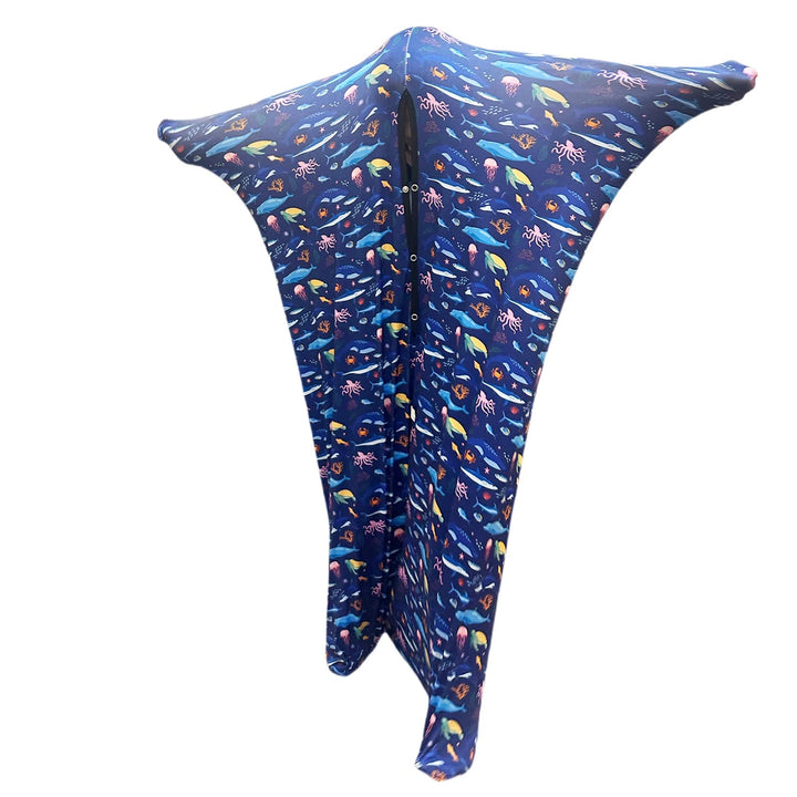 Children Sensory Body Sock | Cartoon Ocean Print Compression Suit