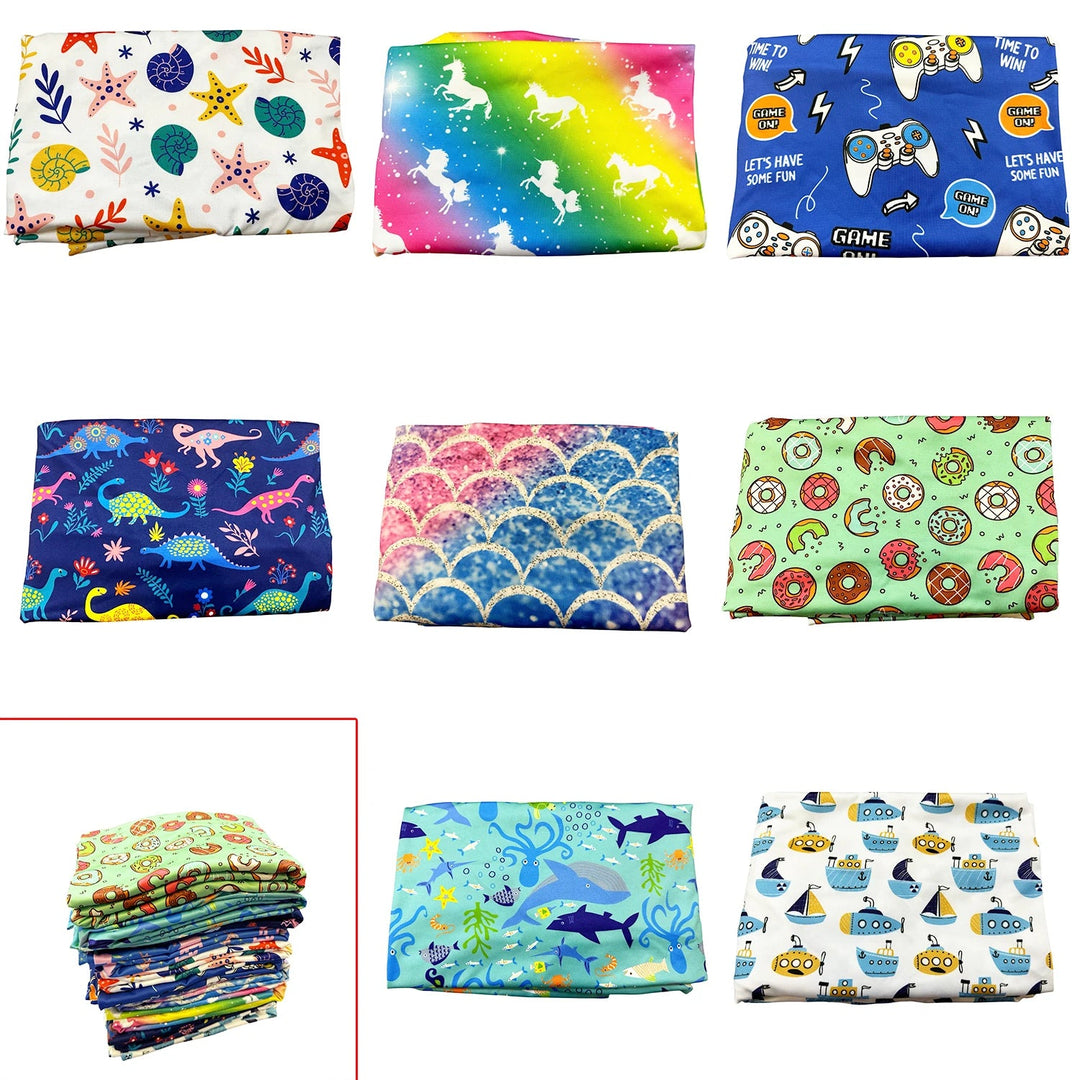 Children Sensory Body Sock | Cartoon Ocean Print Compression Suit