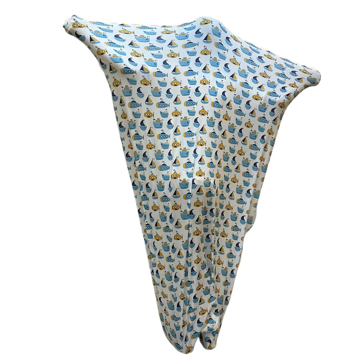 Children Sensory Body Sock | Cartoon Ocean Print Compression Suit