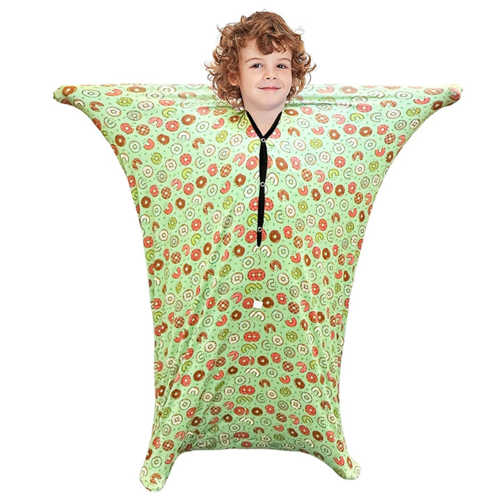 Children Sensory Body Sock | Cartoon Ocean Print Compression Suit