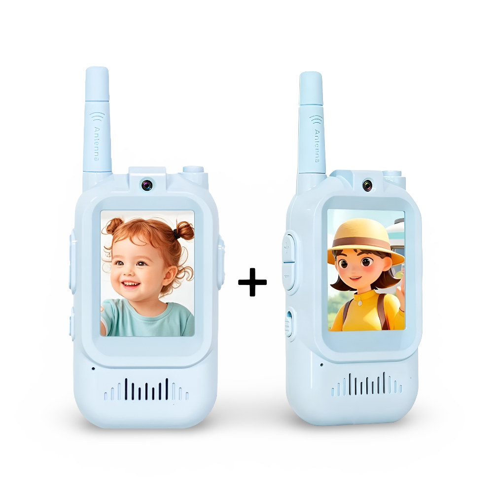 Video Walkie Talkie Toy Camera | Rechargeable 2-Pack with Live Video Display | Ideal for Indoor and Outdoor Adventures 3