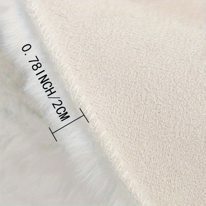 Cloud Comfort Round Bubble Rug | Soft Fluffy Circle Carpet 5