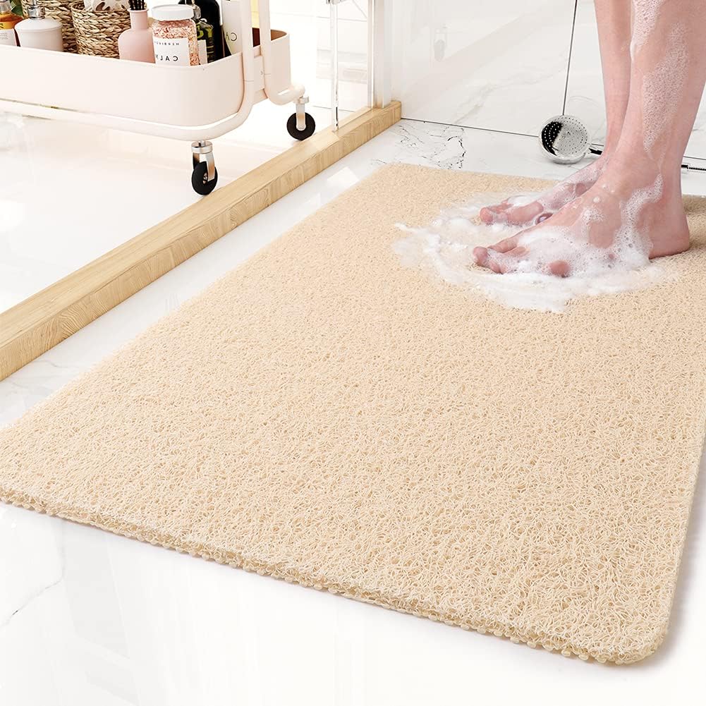 Comfort Grip | Non-Slip Bath Mat with Quick Drainage & Textured Surface | Safe Shower Experience 2