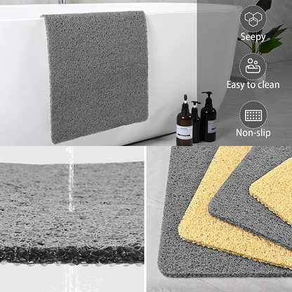 Comfort Grip | Non-Slip Bath Mat with Quick Drainage & Textured Surface | Safe Shower Experience 7