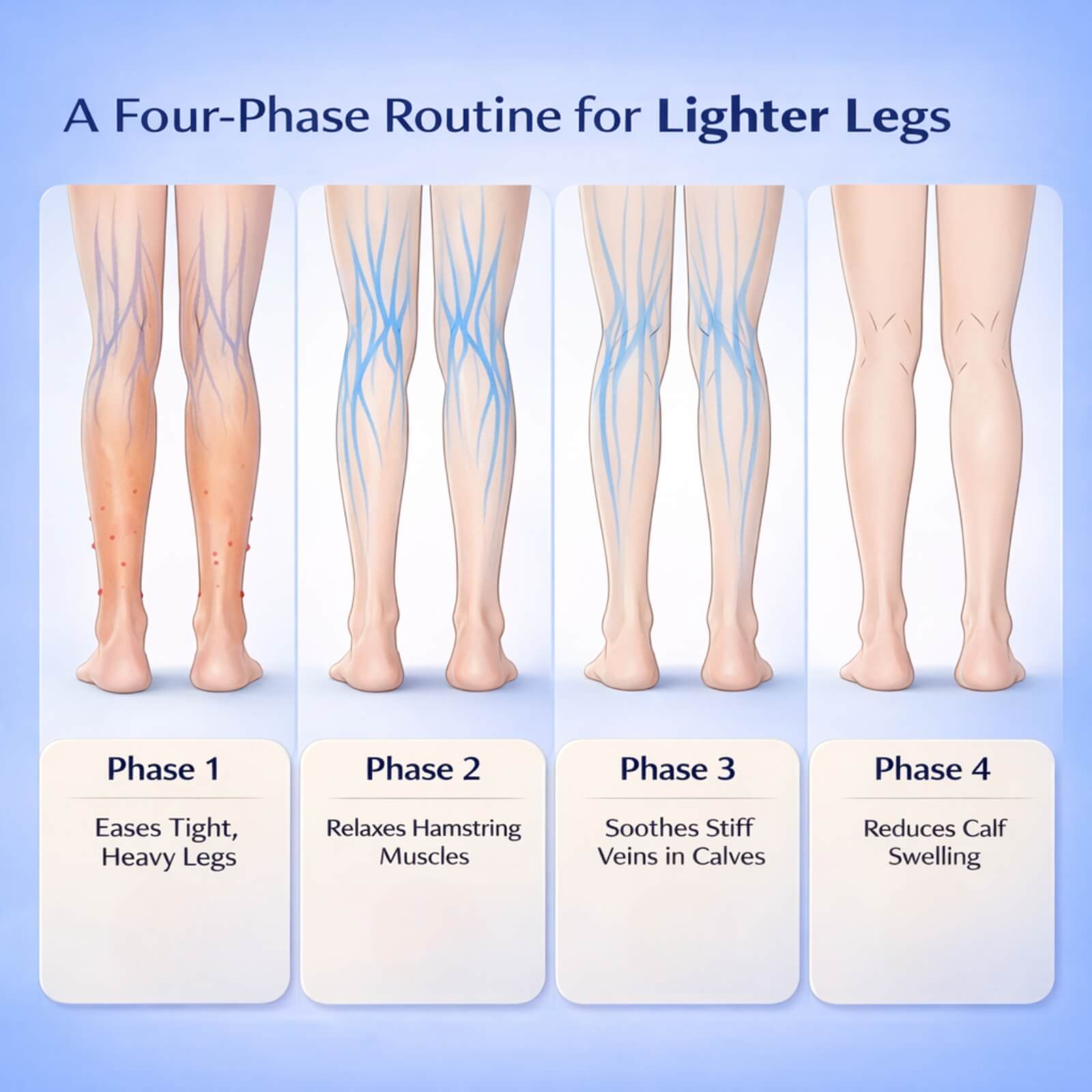 Comfort Wrap | Wireless Air Compression Leg Massager for Relaxation & Circulation Support 4