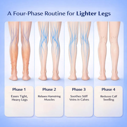 Comfort Wrap | Wireless Air Compression Leg Massager for Relaxation & Circulation Support 4
