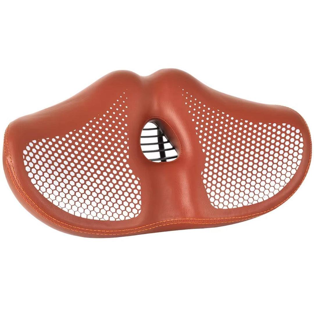 Comfortable Bike Seat | Oversized Noseless Design with Shock Absorption | Pain-Free Cycling for Long Rides