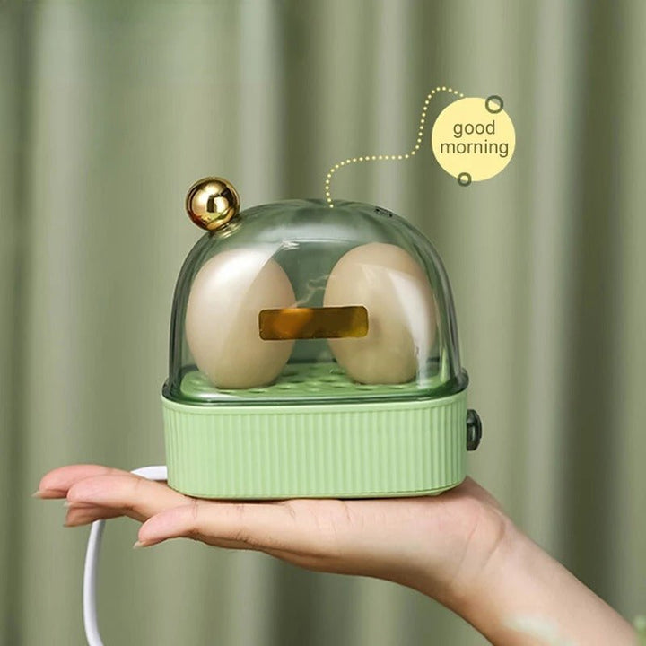 Compact Electric Egg Cooker | Domed Lid, Single Dial