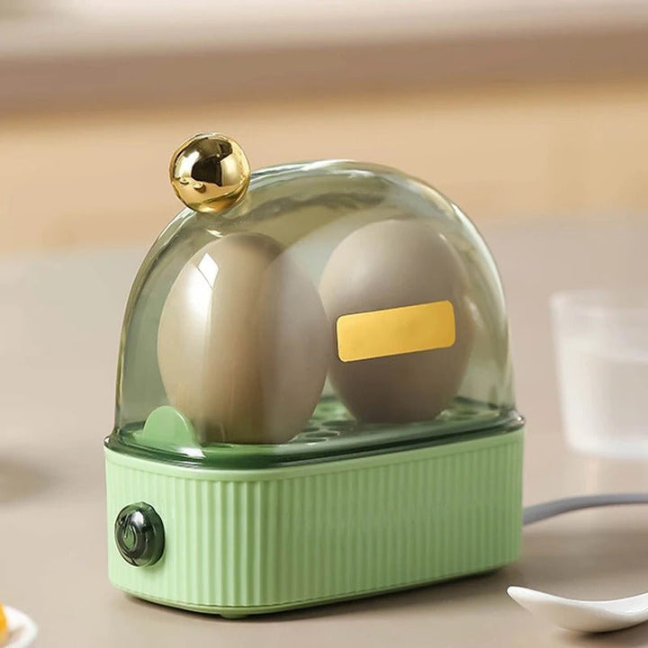 Compact Electric Egg Cooker | Domed Lid, Single Dial