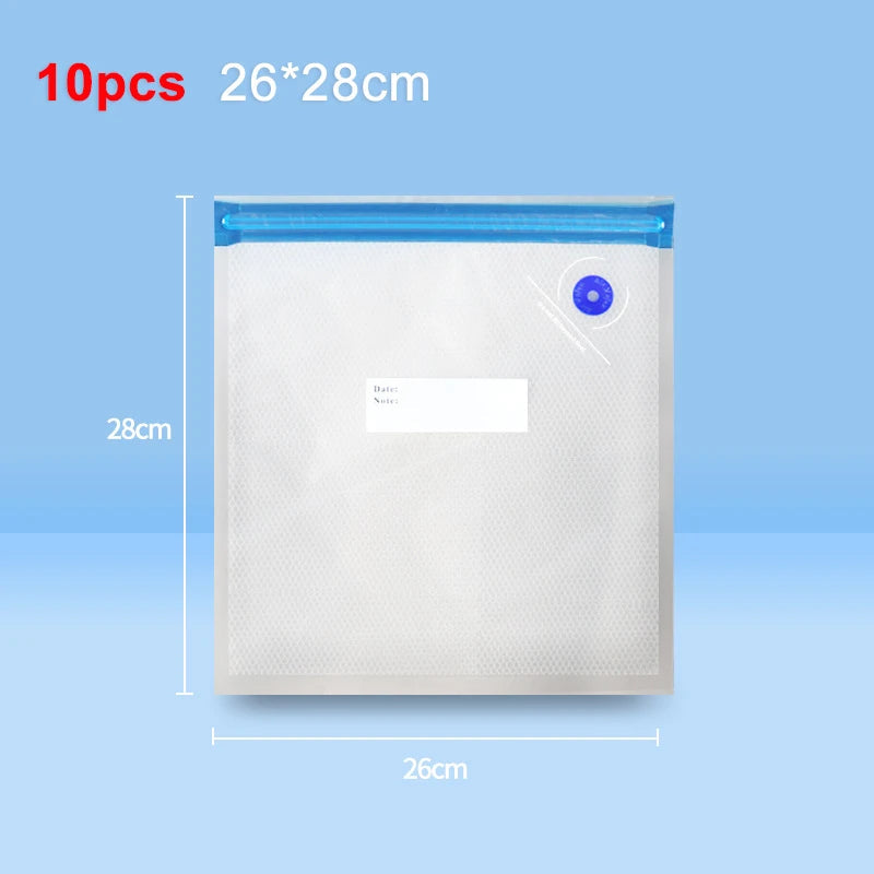 Compact Electric Vacuum Sealer | Portable Food Sealer with Reusable Bags