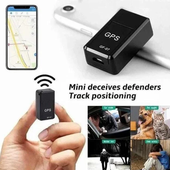 Compact GPS Car Tracker | Real-Time Location &amp; Magnetic Mount
