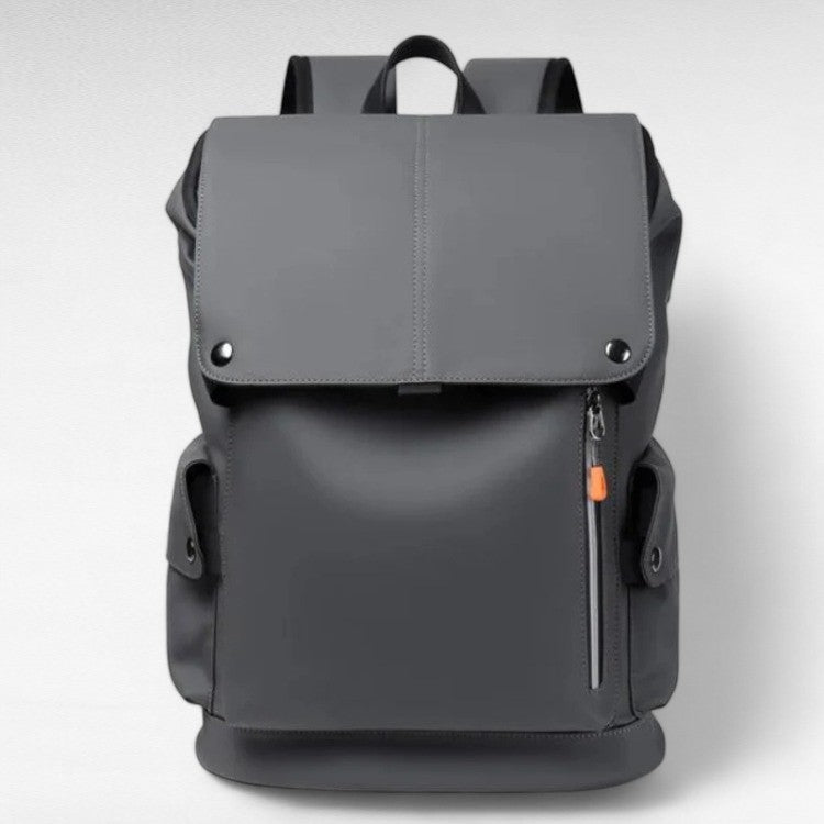 Compact Waterproof Backpack | Flap Top, Diagonal Zip