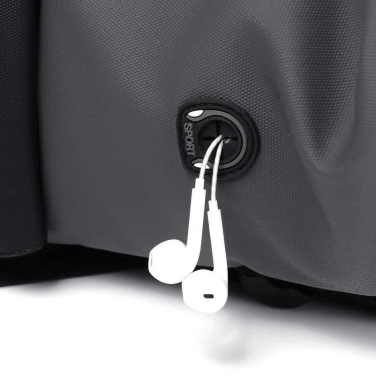 Compact Waterproof Backpack | Flap Top, Diagonal Zip