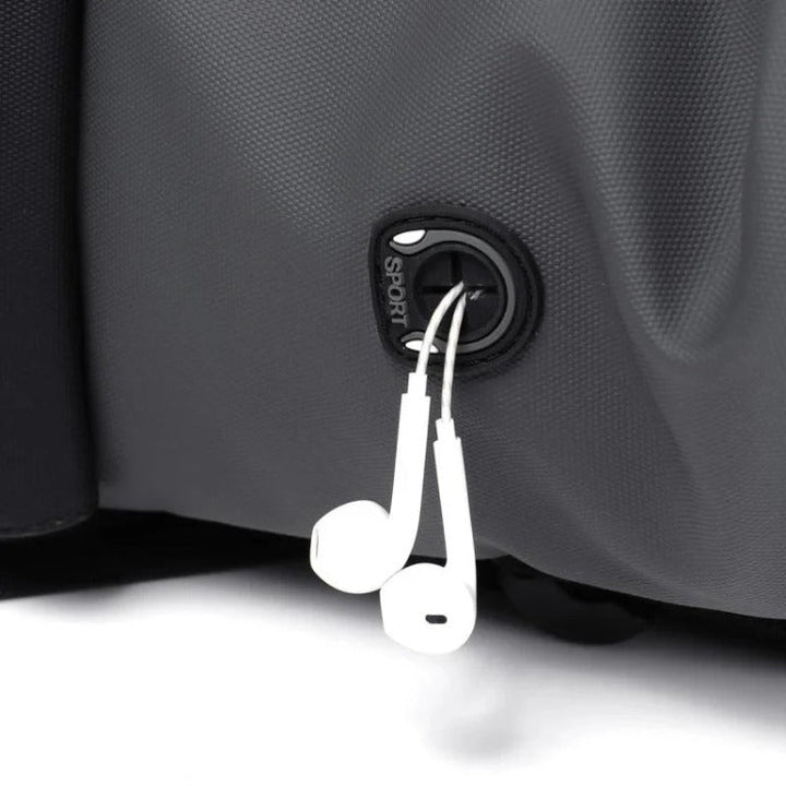 Compact Waterproof Backpack | Flap Top, Diagonal Zip
