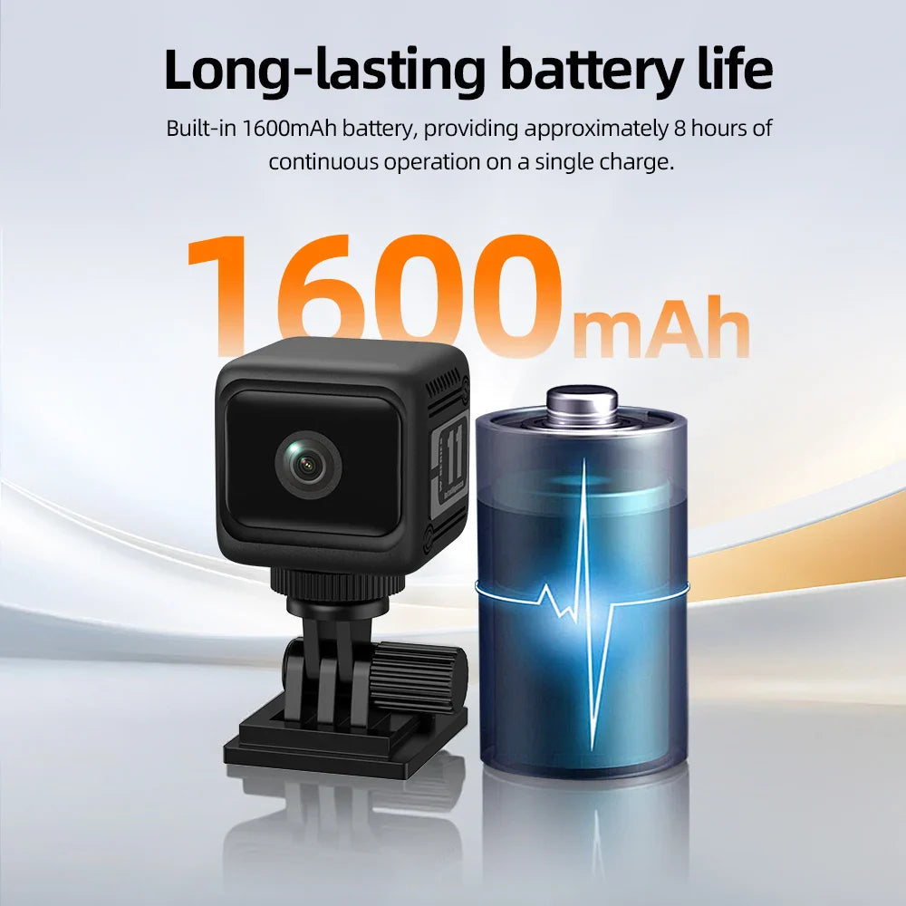 Compact WiFi Security Camera | 1080P HD with Night Vision