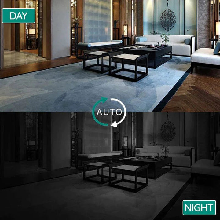 Compact Wireless Security Camera | 1080P HD | Night Vision 30ft | 120° FOV | iOS &amp; Android