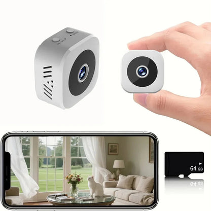 Compact Mini | Wireless Security Camera with Night Vision | 1080P HD for Effortless Home Surveillance 8