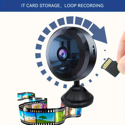 Compact WiFi Security Camera | Night Vision & Motion Detection | Wireless Home Security for Easy Monitoring 5