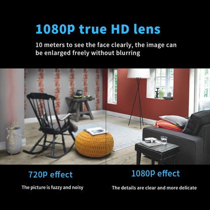 Compact Wireless Security Camera with HD Video & Night Vision for Home Monitoring 4