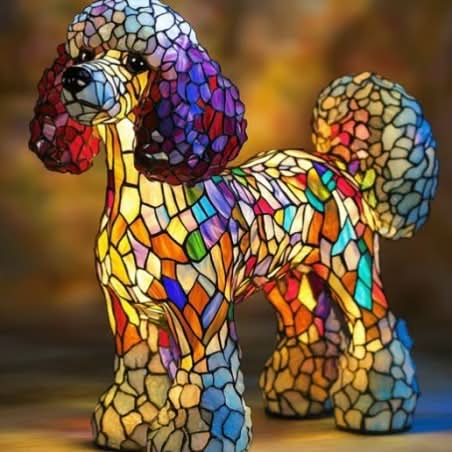 LED Table Lamp Animal Pattern Decorative USB Powered with Warm Light 10