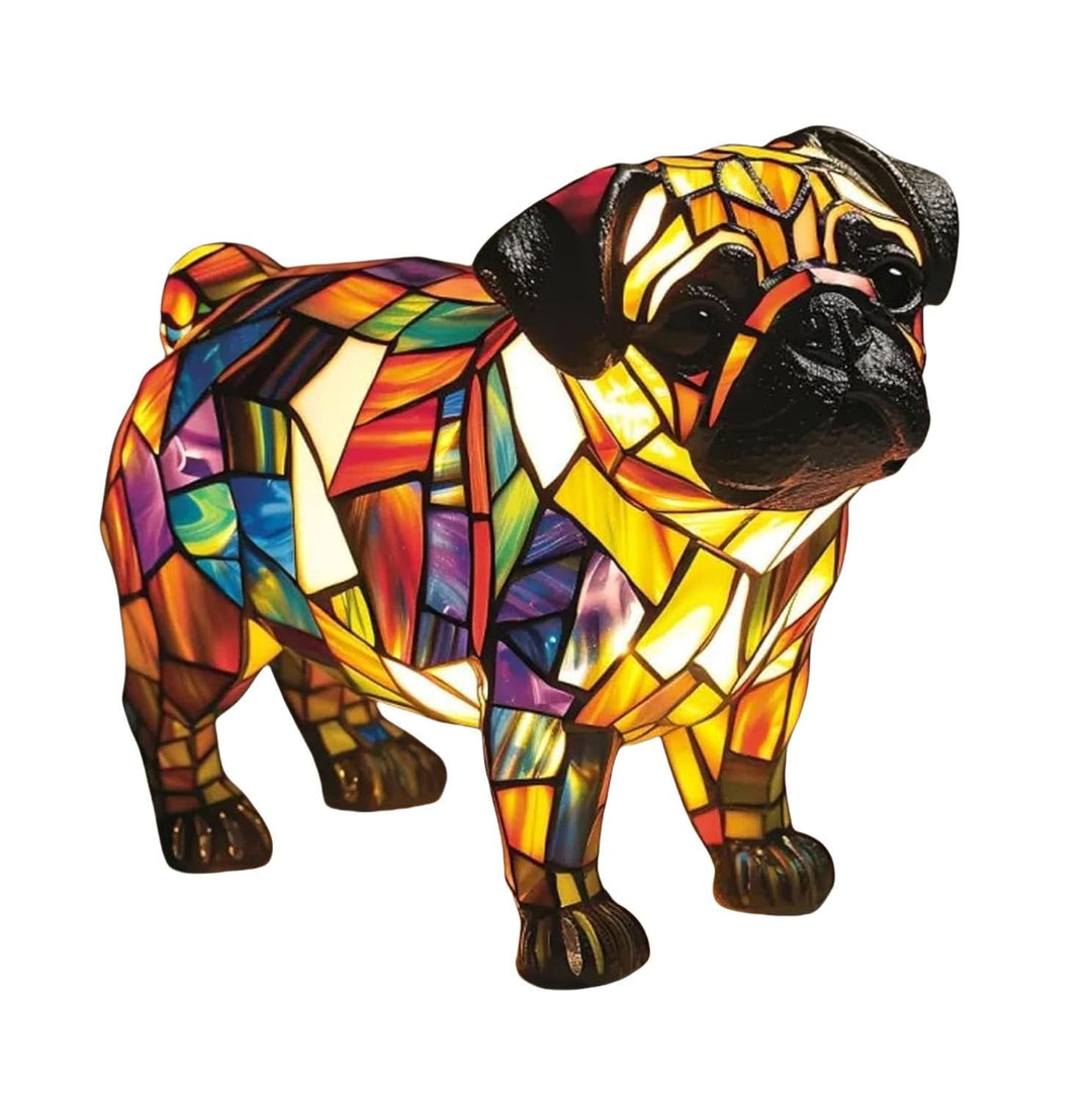 LED Table Lamp Animal Pattern Decorative USB Powered with Warm Light 4