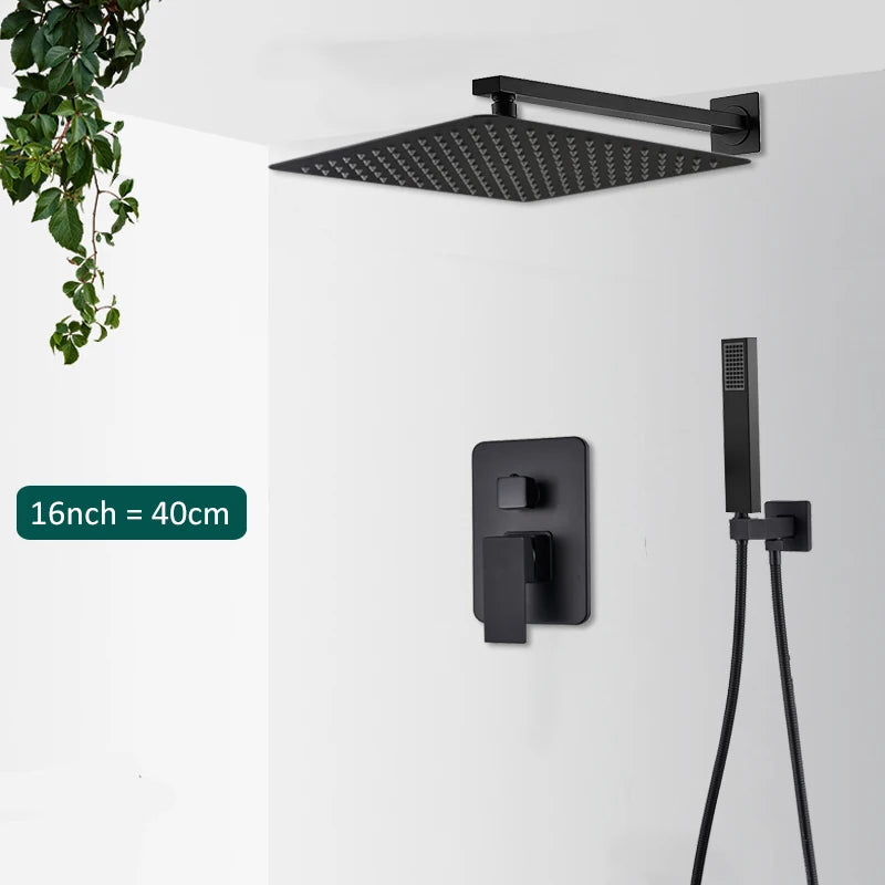 Concealed Rain & Waterfall Shower System
