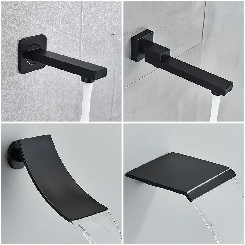 Concealed Rain &amp; Waterfall Shower System