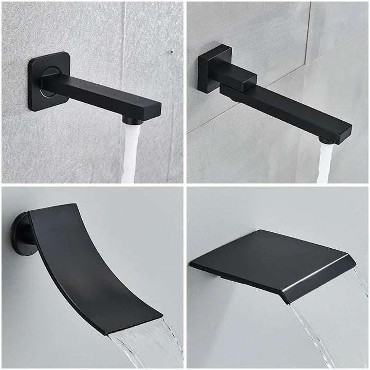 Concealed Rain &amp; Waterfall Shower System