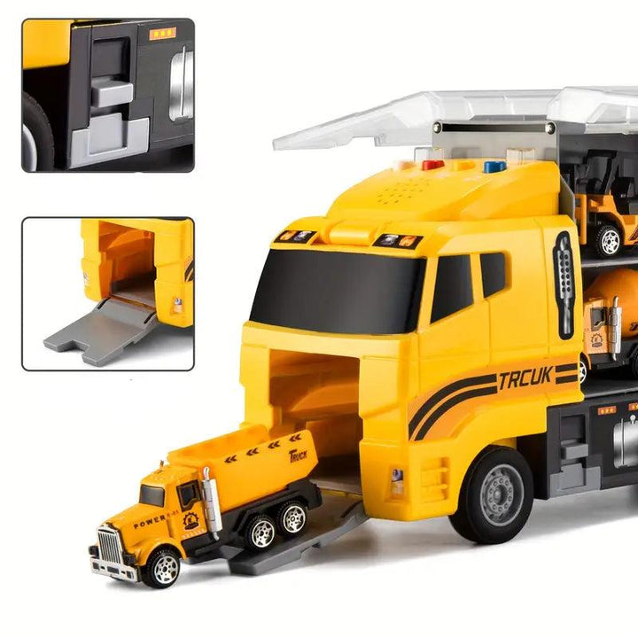 Construction Toy Set | Vehicles &amp; Assembly Tools | Non-Toxic | STEM Learning | Ages 3+