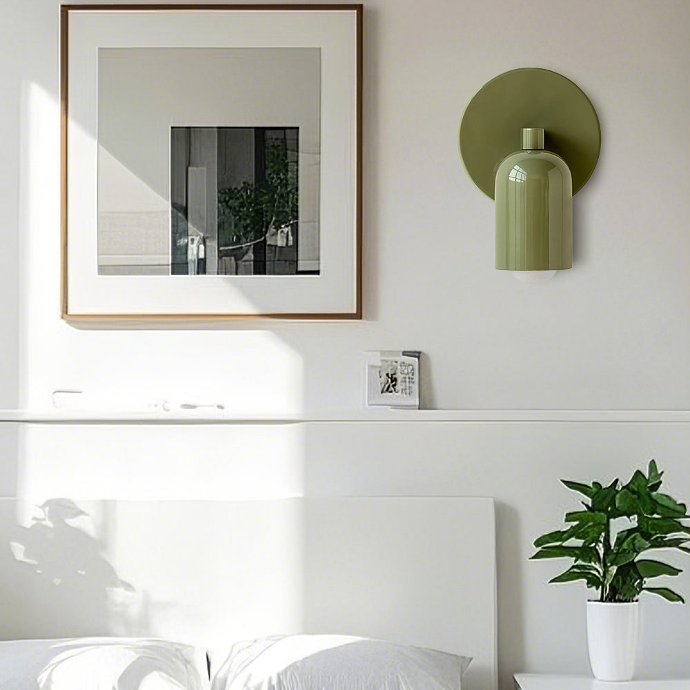 Contemporary Iron | Mini LED Wall Sconce with Matte Finish
