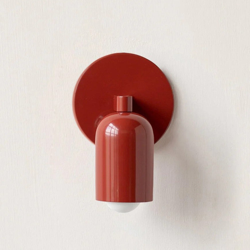 Contemporary Iron | Mini LED Wall Sconce with Matte Finish