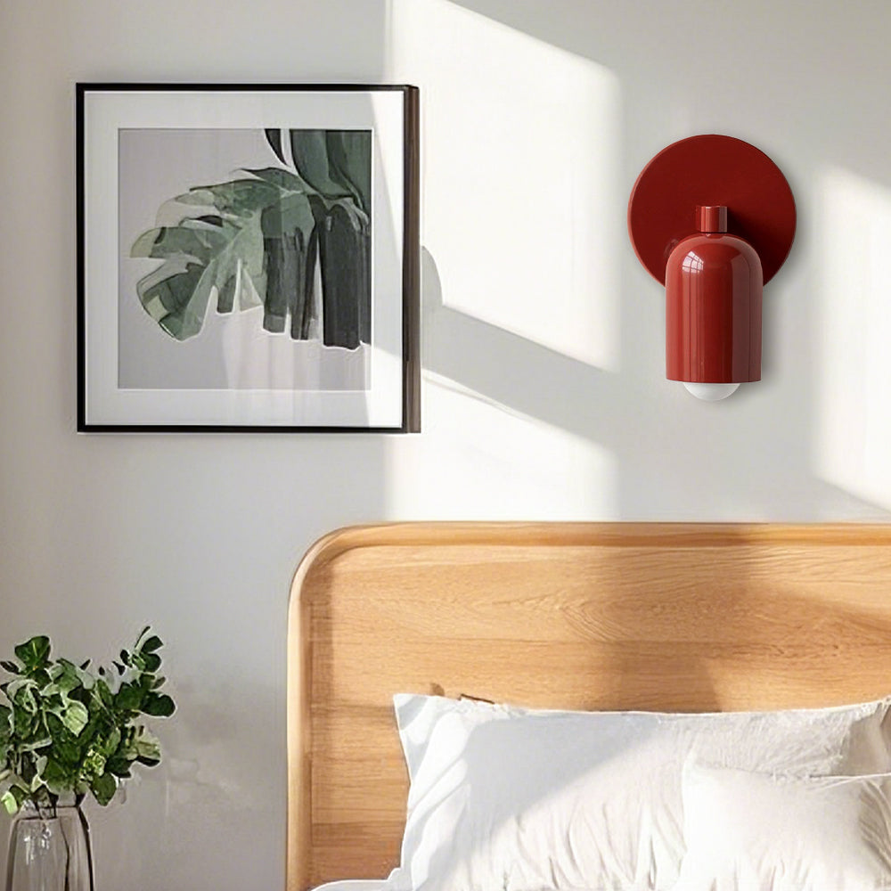 Contemporary Iron | Mini LED Wall Sconce with Matte Finish