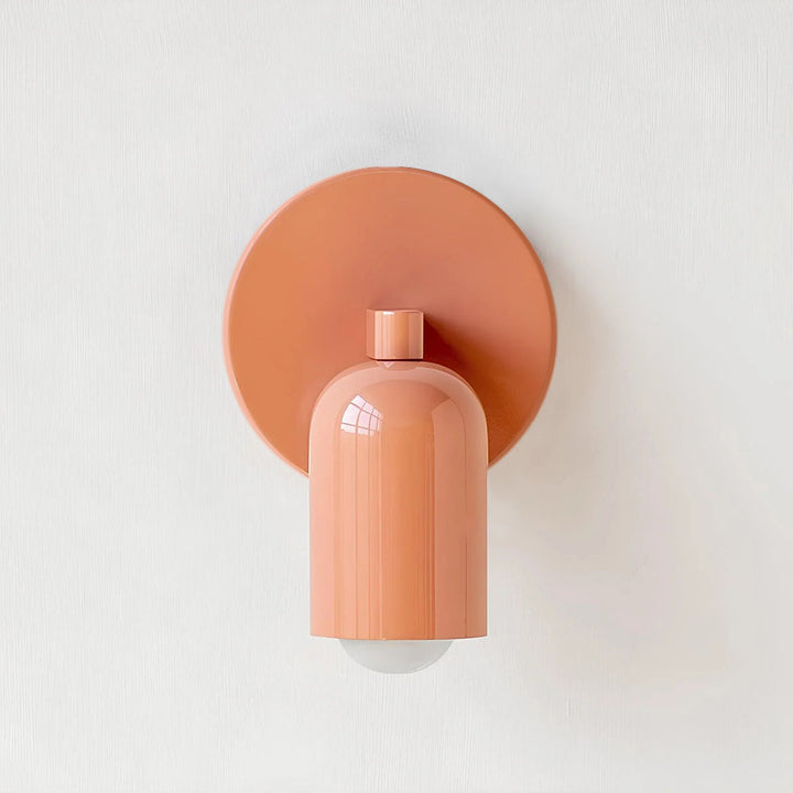 Contemporary Iron | Mini LED Wall Sconce with Matte Finish