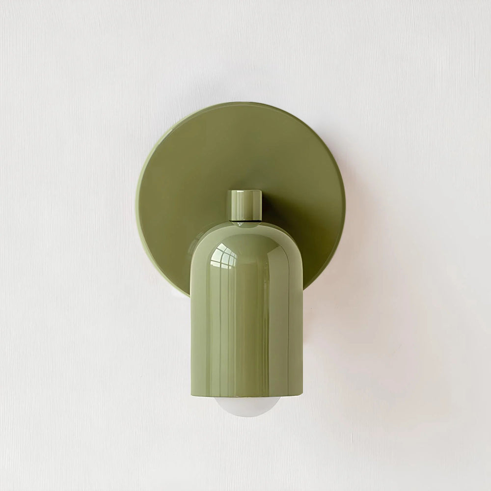 Contemporary Iron | Mini LED Wall Sconce with Matte Finish