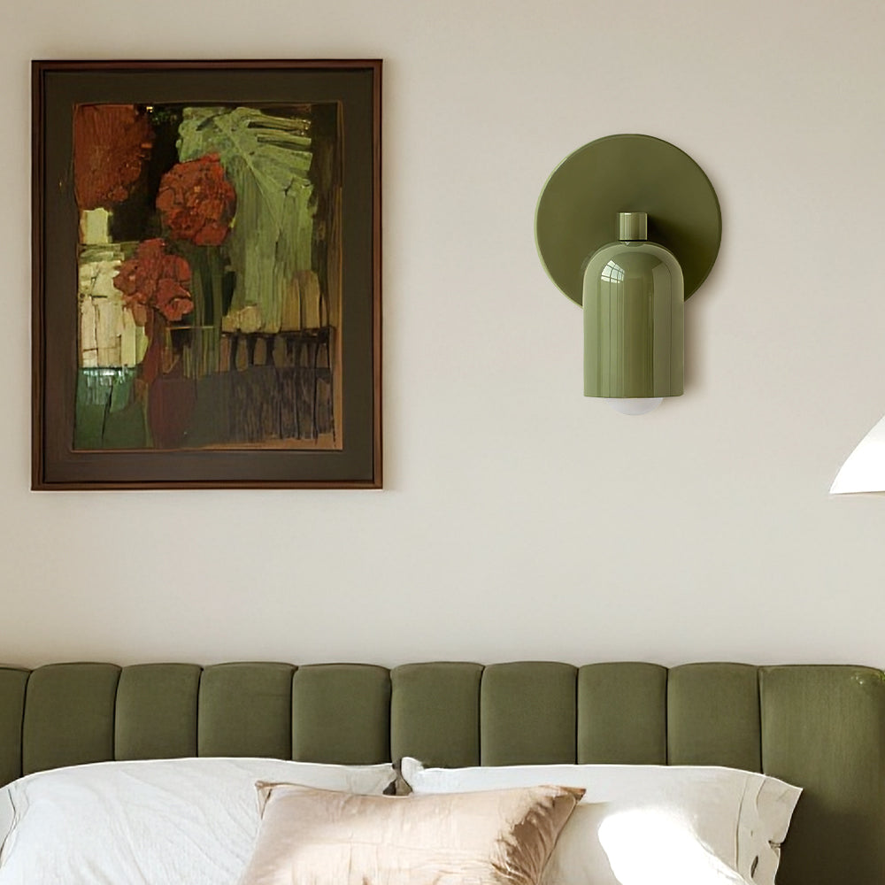 Contemporary Iron | Mini LED Wall Sconce with Matte Finish