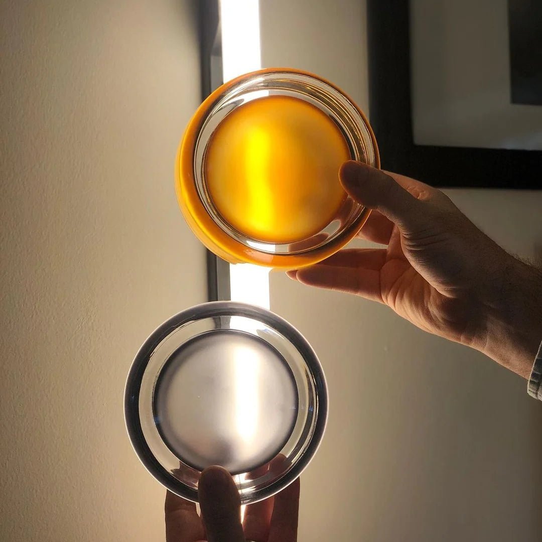 Contemporary Wall Sconce Lighting with Dimple Glass Design | Energy-Efficient LED Wall Lamp for Stylish Illumination 5