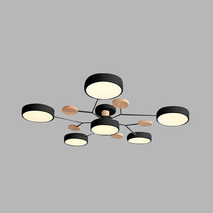 Contemporary | Flush Mount Ceiling Light Fixture with Energy-Efficient LED | Sleek Design for Modern Living Spaces 19