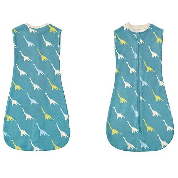 Convertible Baby Sleeping Bag Dual Zipper Swaddle Sack