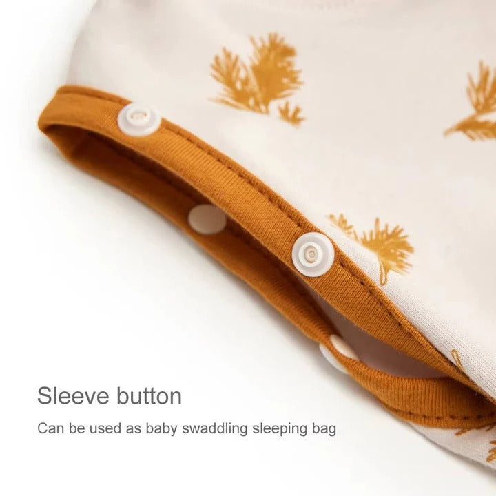 Convertible Baby Sleeping Bag Dual Zipper Swaddle Sack