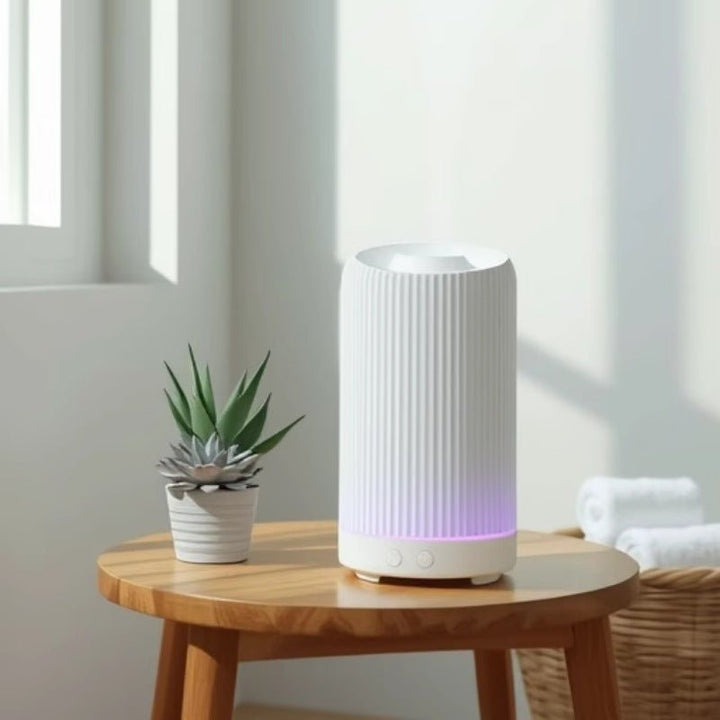 Cool Mist Humidifier &amp; Essential Oil Diffuser | Ultra-Quiet 36dB | 100ml | Remote Control | 8hr+