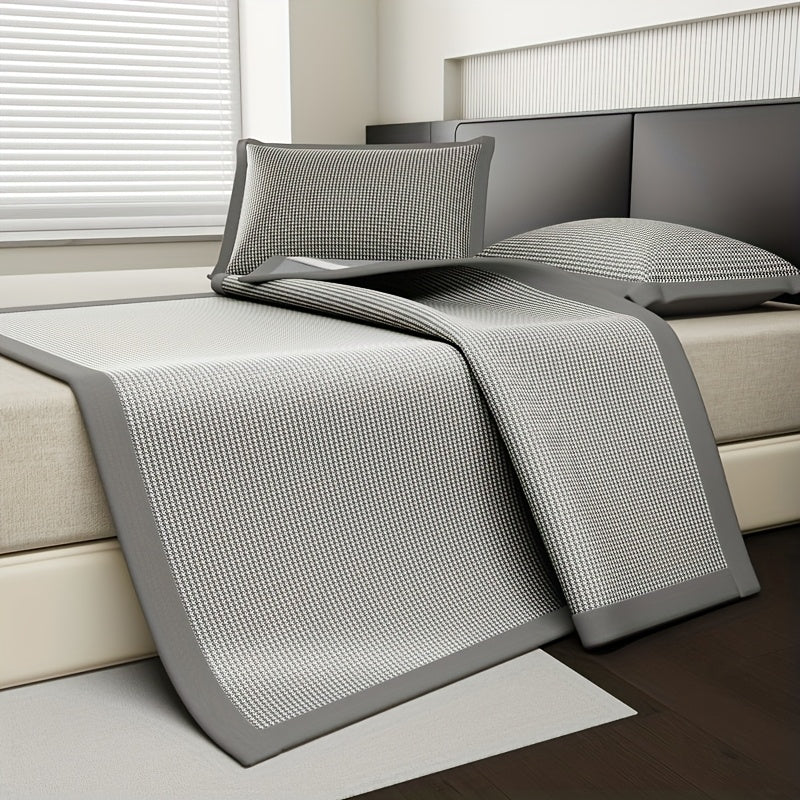 Cooling Mattress Protector Set – Ice Silk Fiber, 5 Sizes, Washable 3