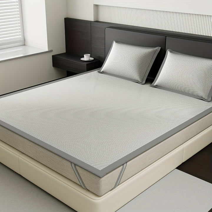 Cooling Mattress Protector Set – Ice Silk Fiber, 5 Sizes, Washable 4