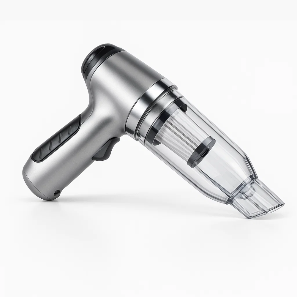 Cordless Handheld Car Vacuum Cleaner | 95,000PA Suction, Vacuum &amp; Blower | 20-Day Battery, USB-C Charging, 6 Attachments