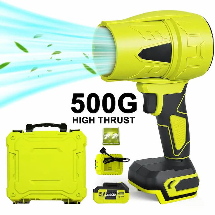 Cordless Leaf Blower | 700g or 1000g Air Thrust | Lightweight Handheld Design for Garden, Garage and Car Cleaning