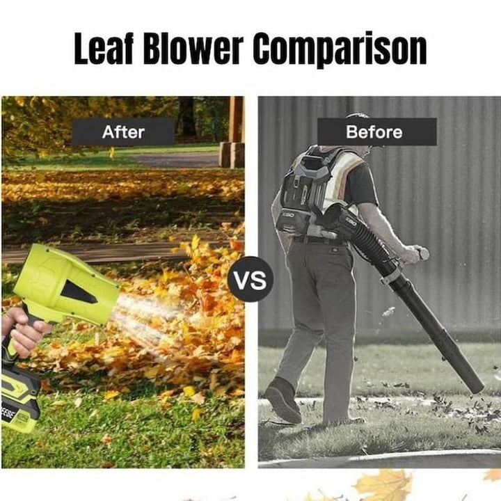 Cordless Leaf Blower | 700g or 1000g Air Thrust | Lightweight Handheld Design for Garden, Garage and Car Cleaning