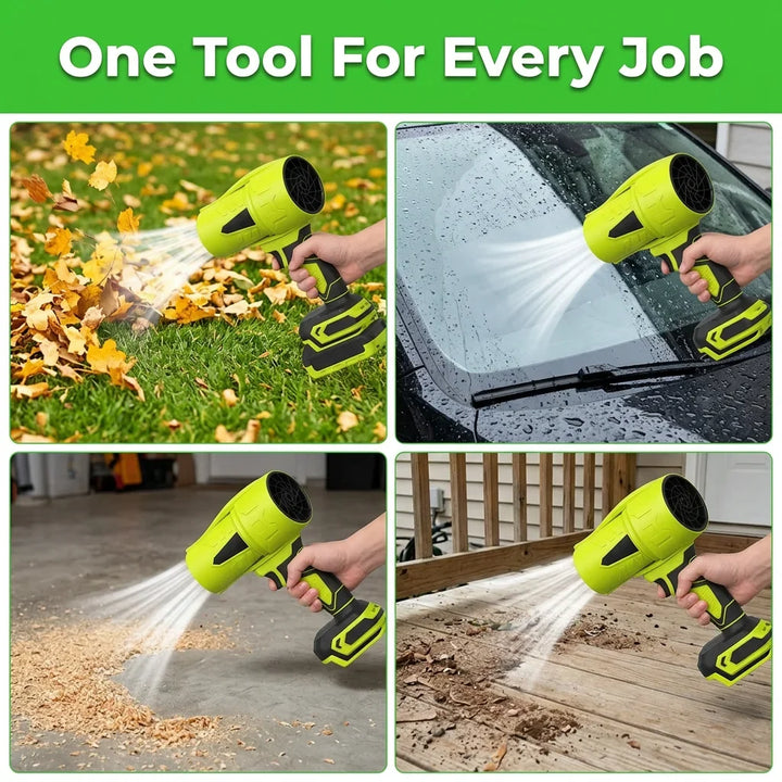 Cordless Leaf Blower | 700g or 1000g Air Thrust | Lightweight Handheld Design for Garden, Garage and Car Cleaning